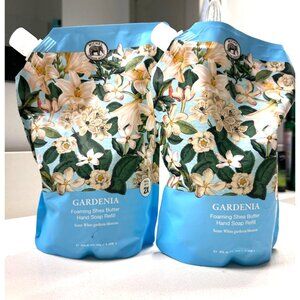 MlICHEL Gardenia Foaming Shea Butter Hand Soap Set 2 Refill 35.6 fl oz GARDENIA